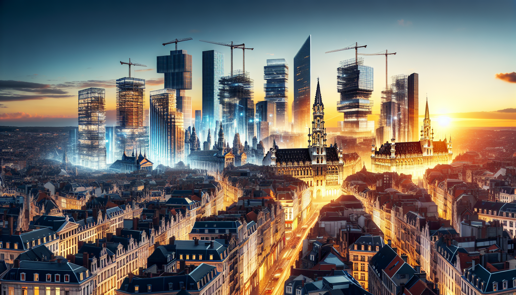 découvrez les derniers projets immobiliers qui façonnent le visage de bruxelles et redessinent son horizon urbain. ne manquez pas les transformations en cours dans la capitale belge.